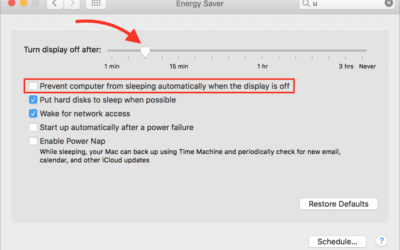 Sleep (Your Mac) More to Save Time and Power